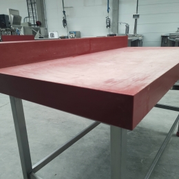 Ertalon chopping block / work table